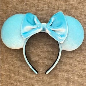 Light Blue Minnie Mouse Ears